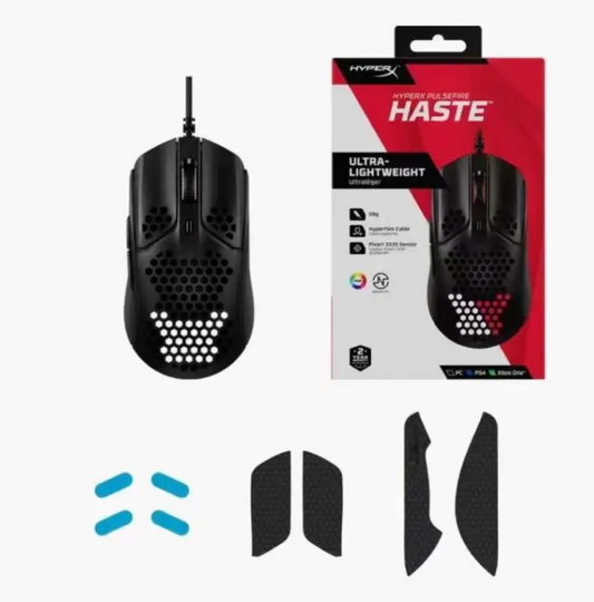 Vector Wired Gaming Mouse — optical gaming mouse with precise tracking, responsive buttons and plug-and-play design, in black and red