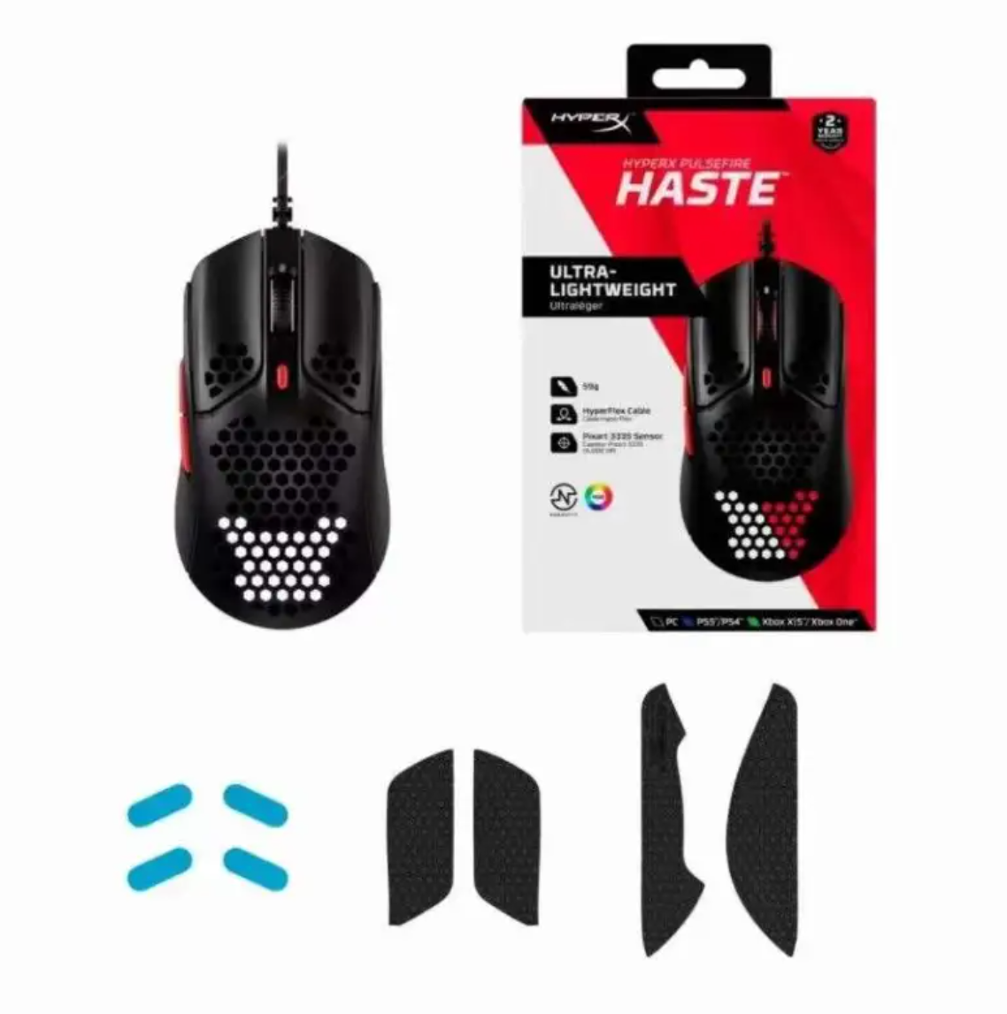 Wired USB Optical Gaming Mouse, USB cable and connector