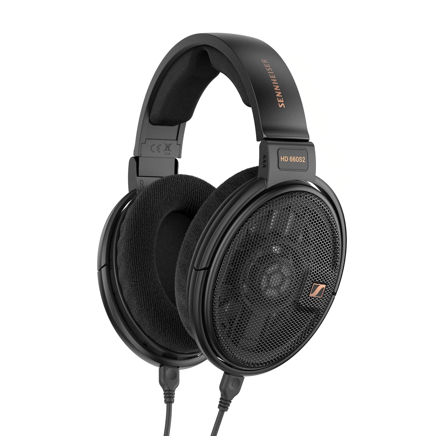 SENNHEISER HD 660S2 - Wired Audiophile Stereo Headphones with Deep Sub Bass Optimized Surround Transducer Airflow Vented Magnet System and Voice Coil – Black (Renewed)
